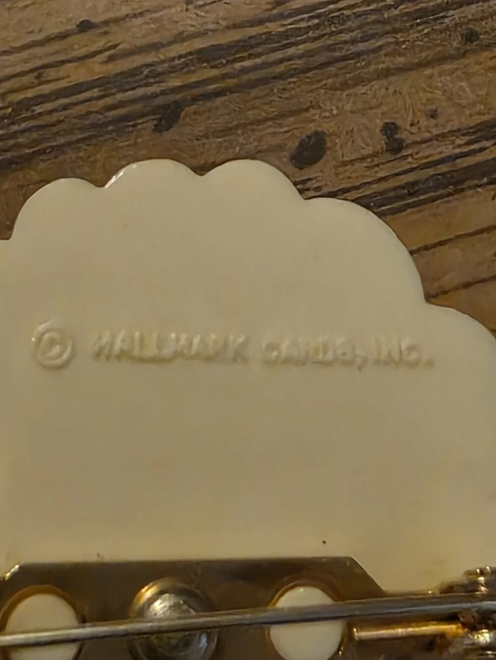Vintage 1987 Hallmark Thanksgiving Turkey Lapel Pin